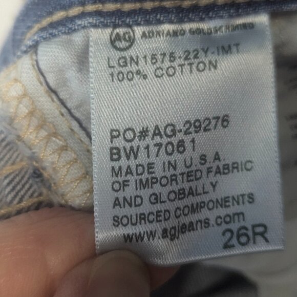 AG-ED Adriano Goldschmied The Ex-Boyfriend Slouchy Slim 26R - Picture 9 of 16